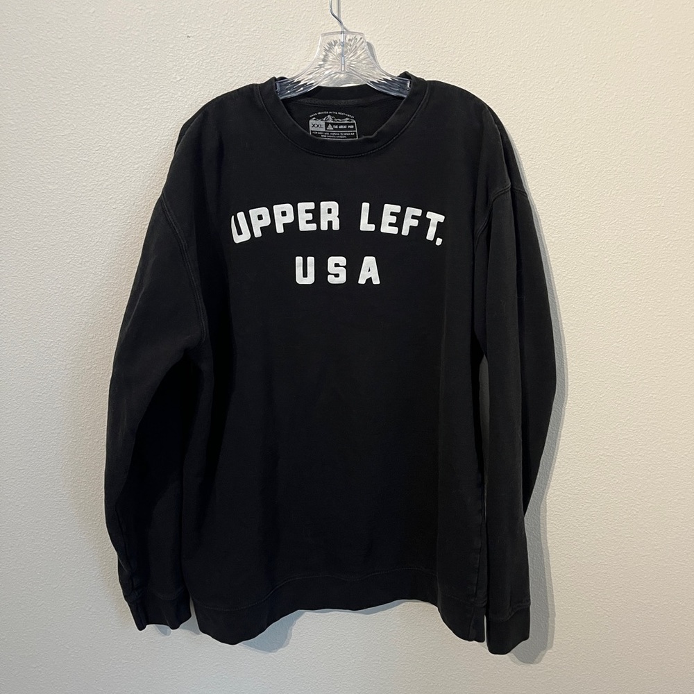 The Great PNW Upper Left Crewneck Sweatshirt